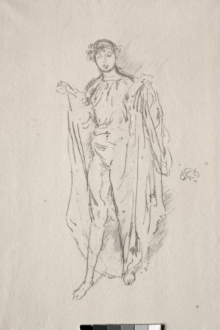 Kız. by James Abbott McNeill Whistler
