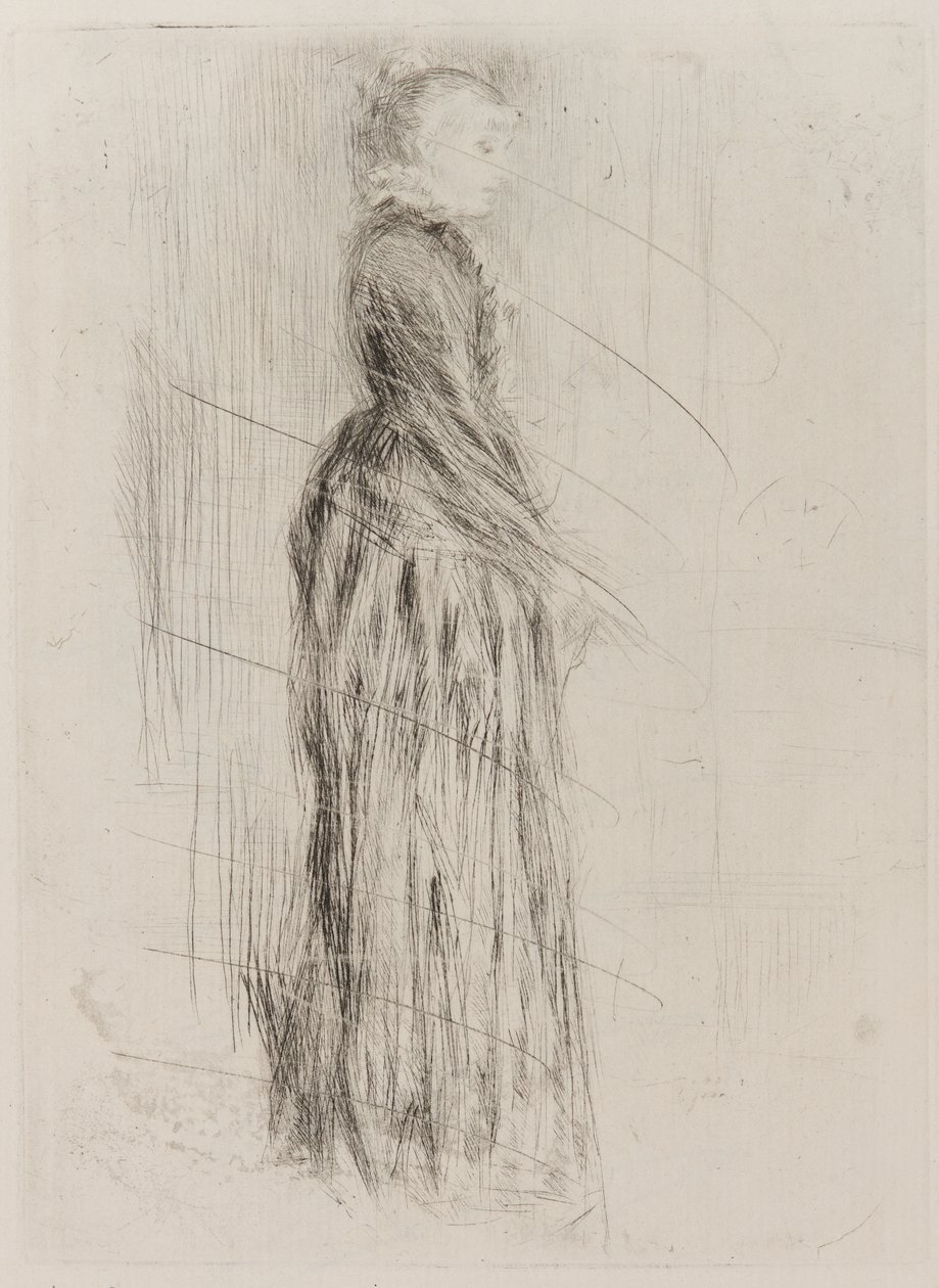 Küçük Kadife Elbise, 1873. by James Abbott McNeill Whistler