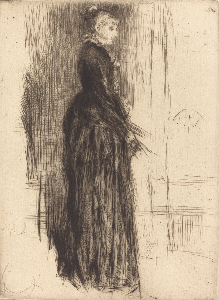 Küçük Kadife Elbise, 1873. by James Abbott McNeill Whistler