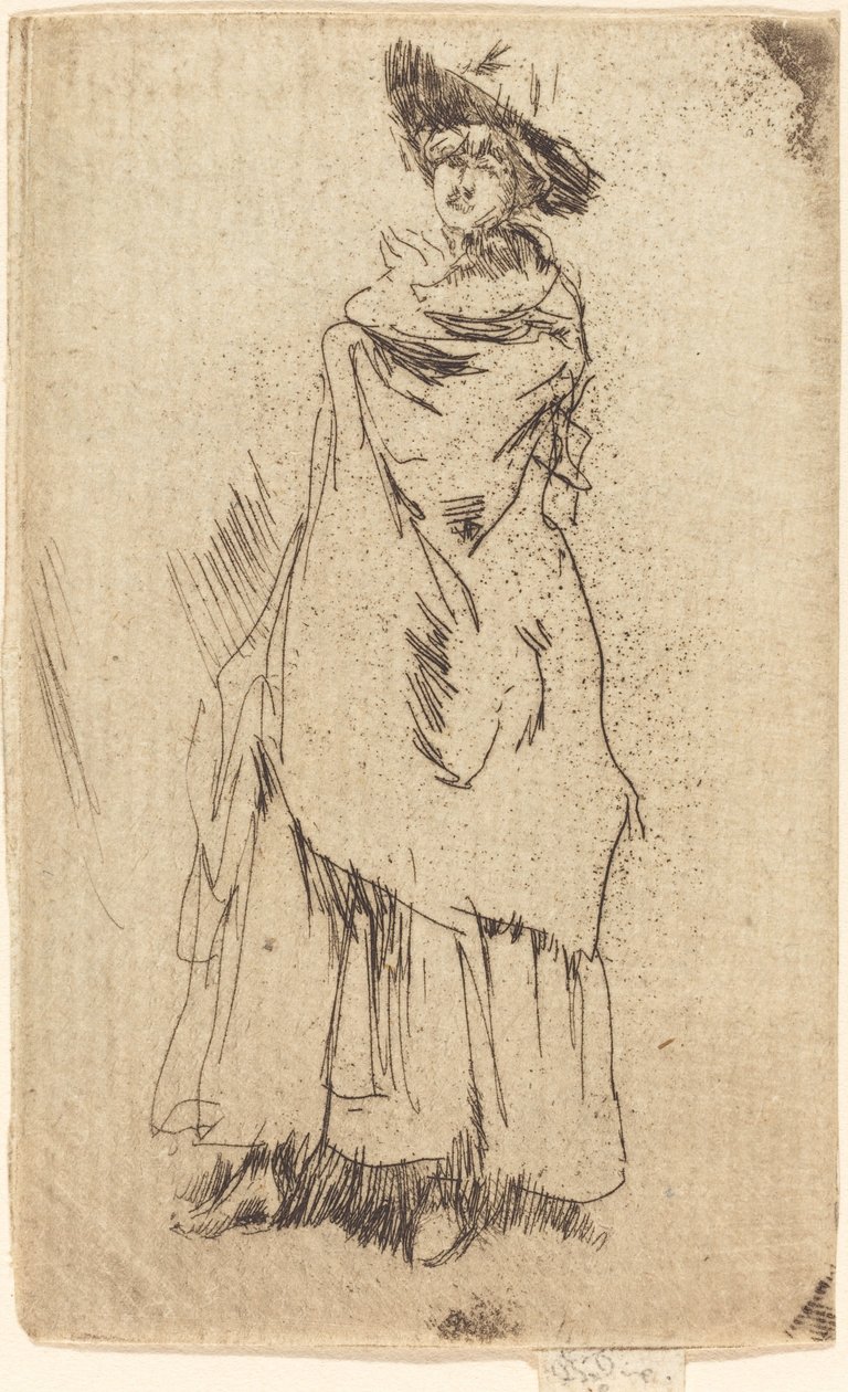 Manto. by James Abbott McNeill Whistler