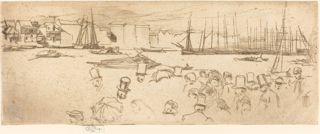 Penny Teknesi, 1859. by James Abbott McNeill Whistler