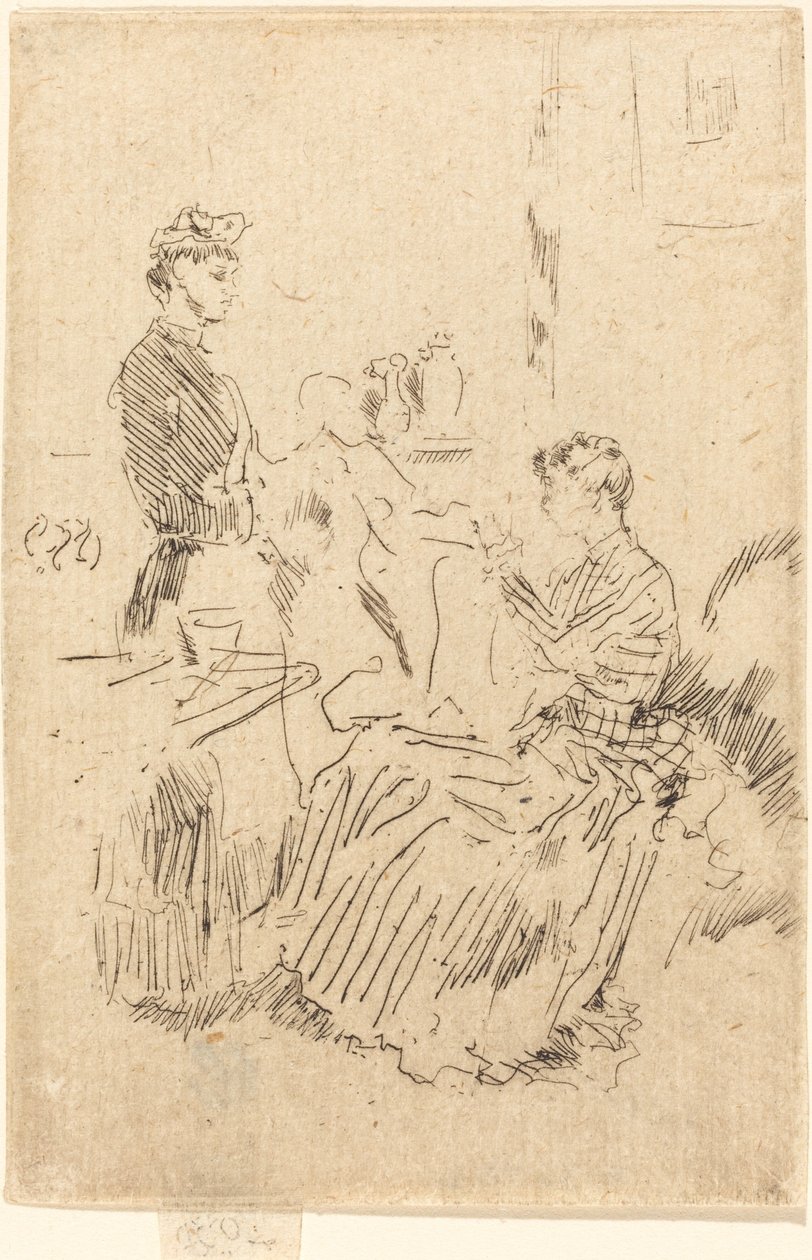 Terzi, c. 18841886. by James Abbott McNeill Whistler