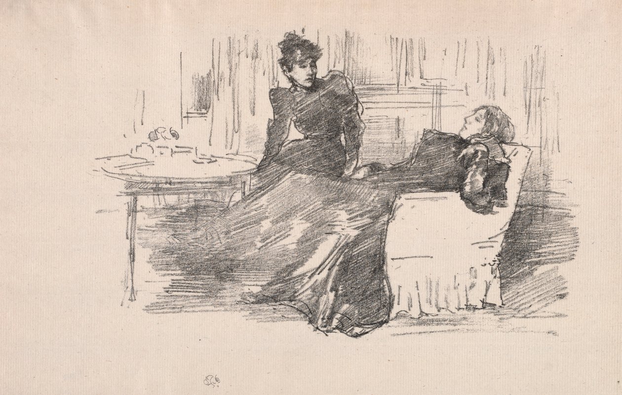 Kız Kardeşler, 1894. by James Abbott McNeill Whistler
