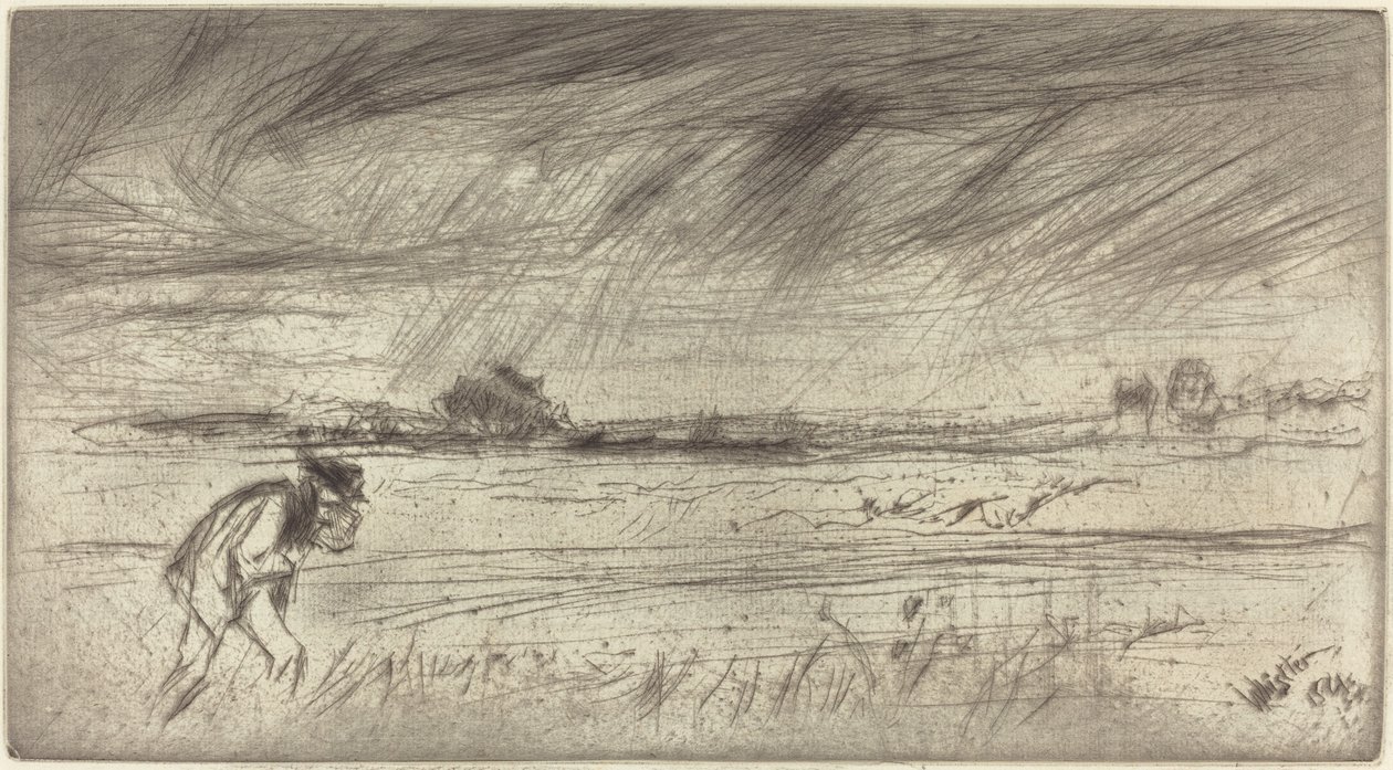 Fırtına, 1861. by James Abbott McNeill Whistler