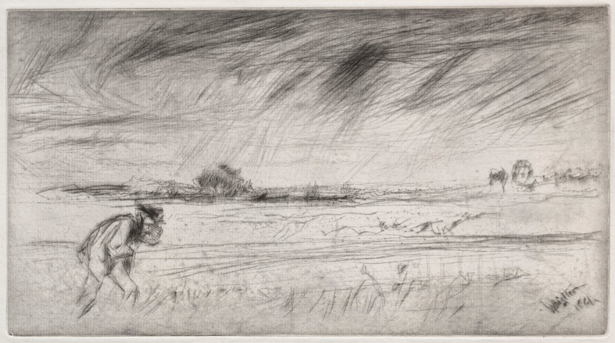 Fırtına, 1861. by James Abbott McNeill Whistler