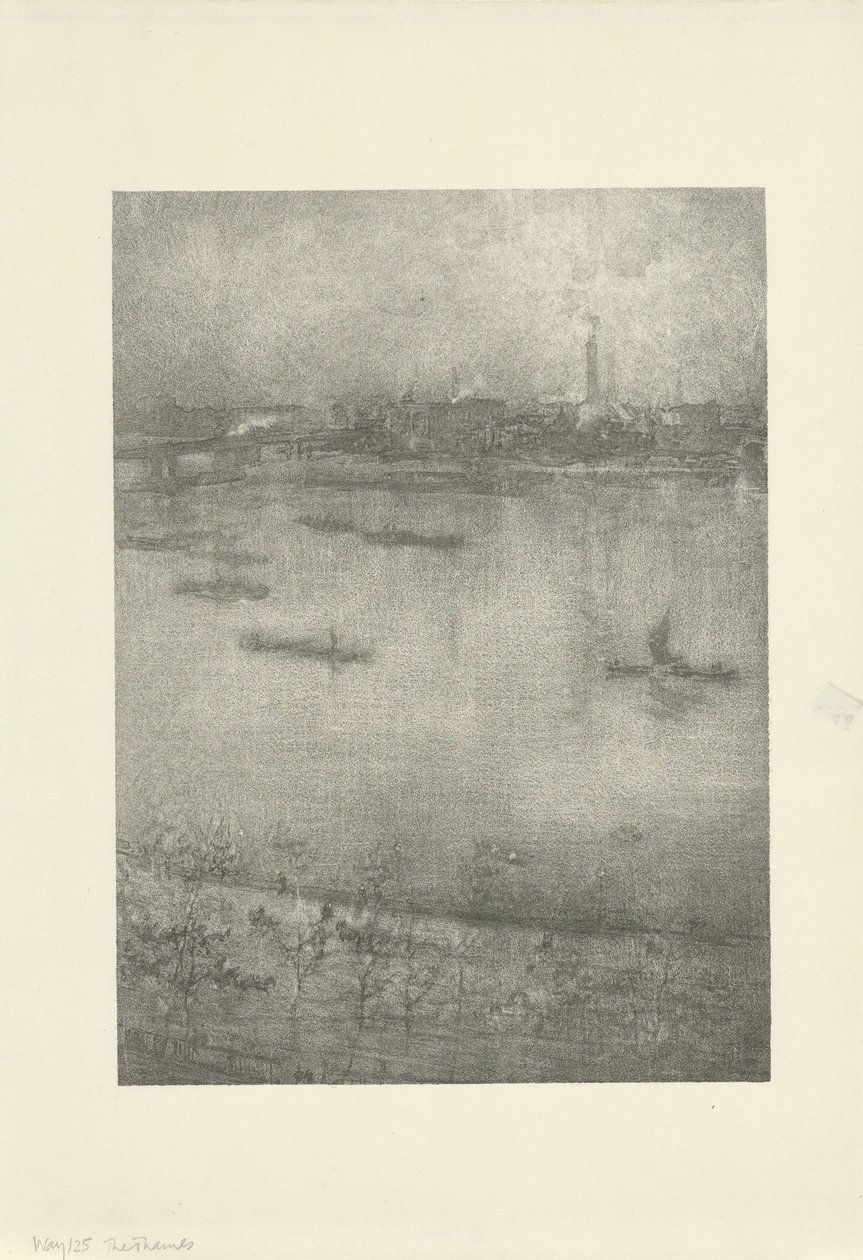 Thames by James Abbott McNeill Whistler