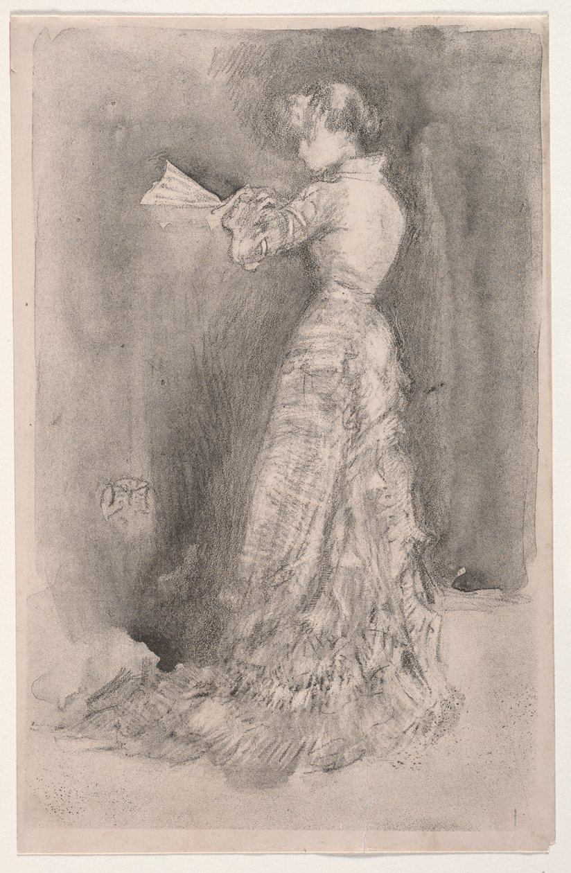 Tuvalet, 1878. by James Abbott McNeill Whistler
