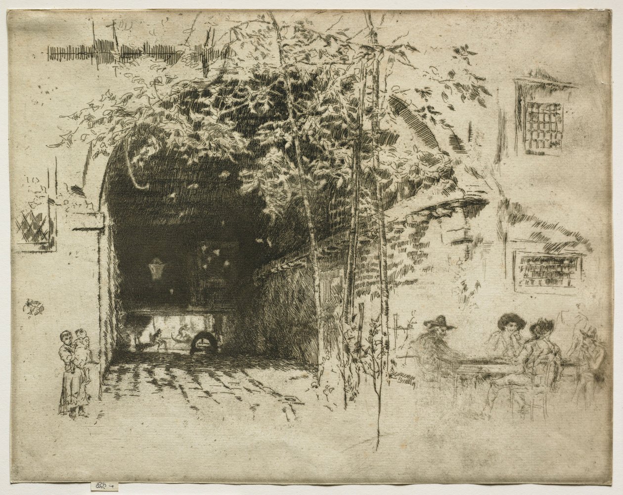 Vapur, 1880. by James Abbott McNeill Whistler