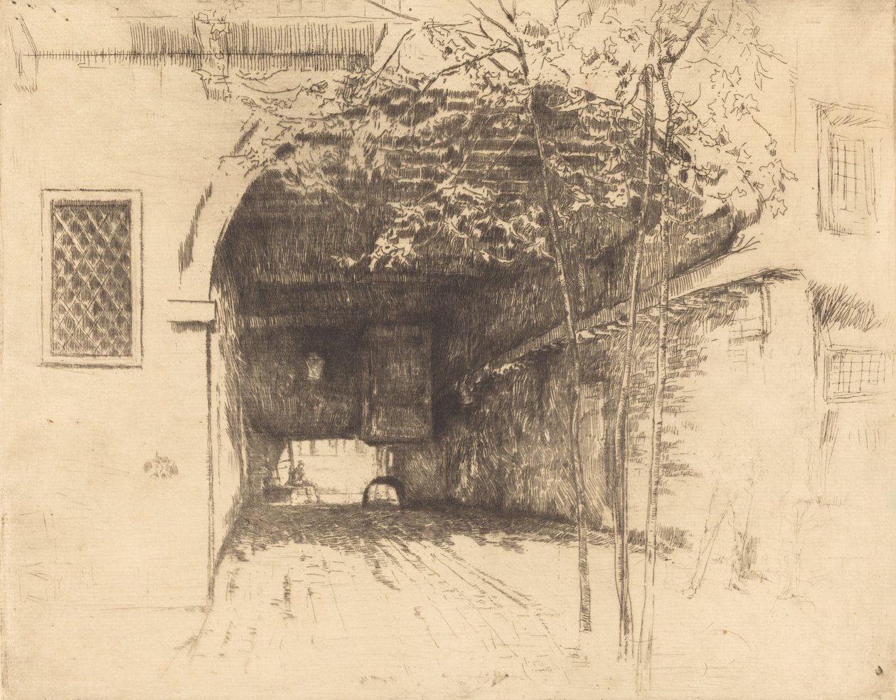 Feribot, No.I, 18791880. by James Abbott McNeill Whistler