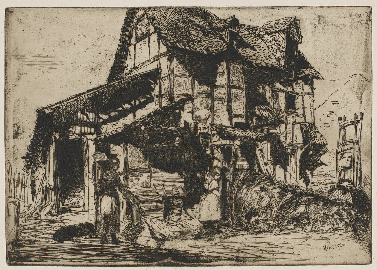 Güvensiz Apartman by James Abbott McNeill Whistler