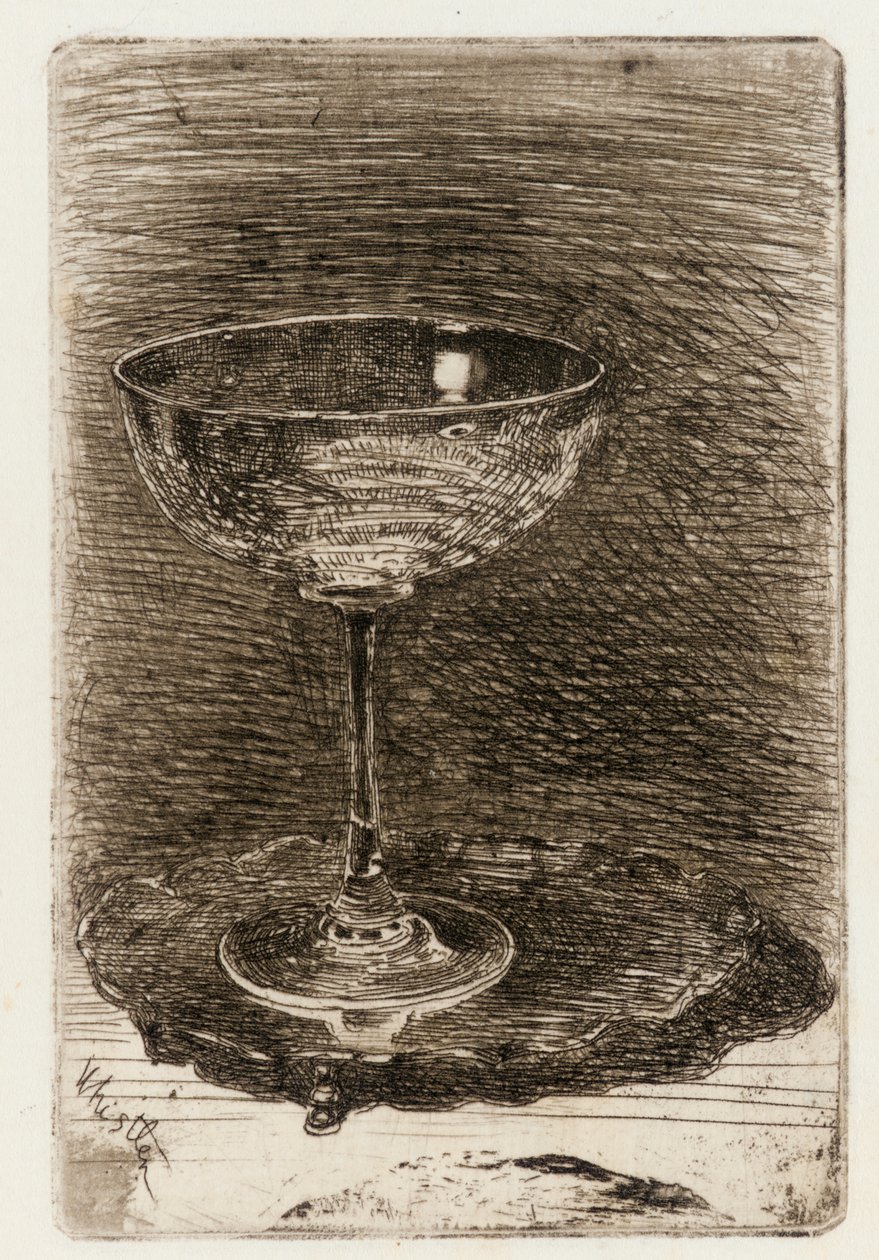 Şarap Kadehi, 1858. by James Abbott McNeill Whistler