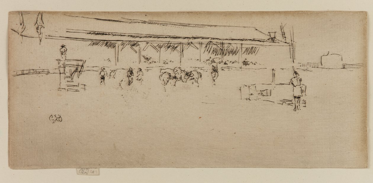 Vahşi Batı: Kızılderililer, 1887. by James Abbott McNeill Whistler