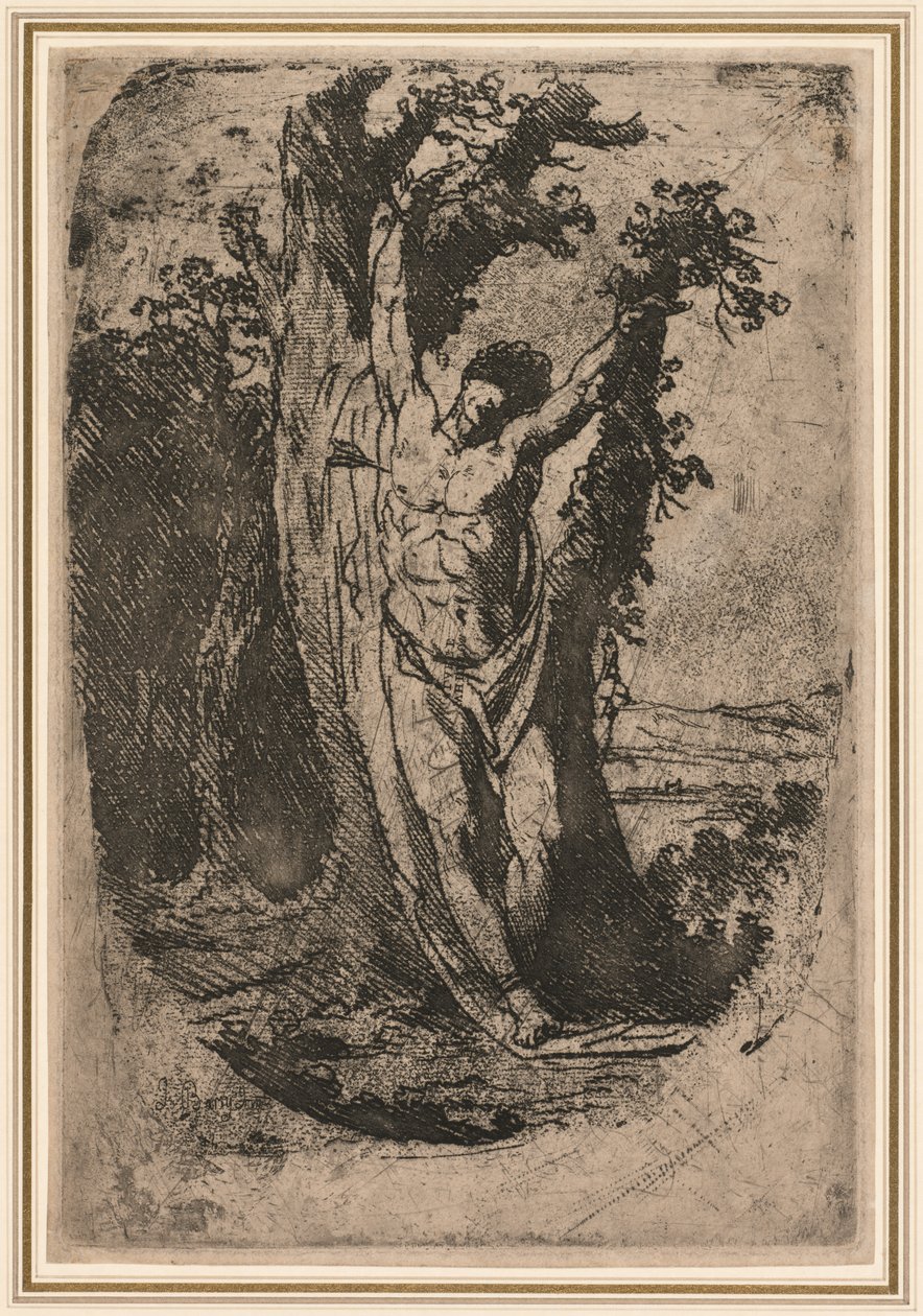 Aziz Sebastian, yaklaşık 1776. by James Barry