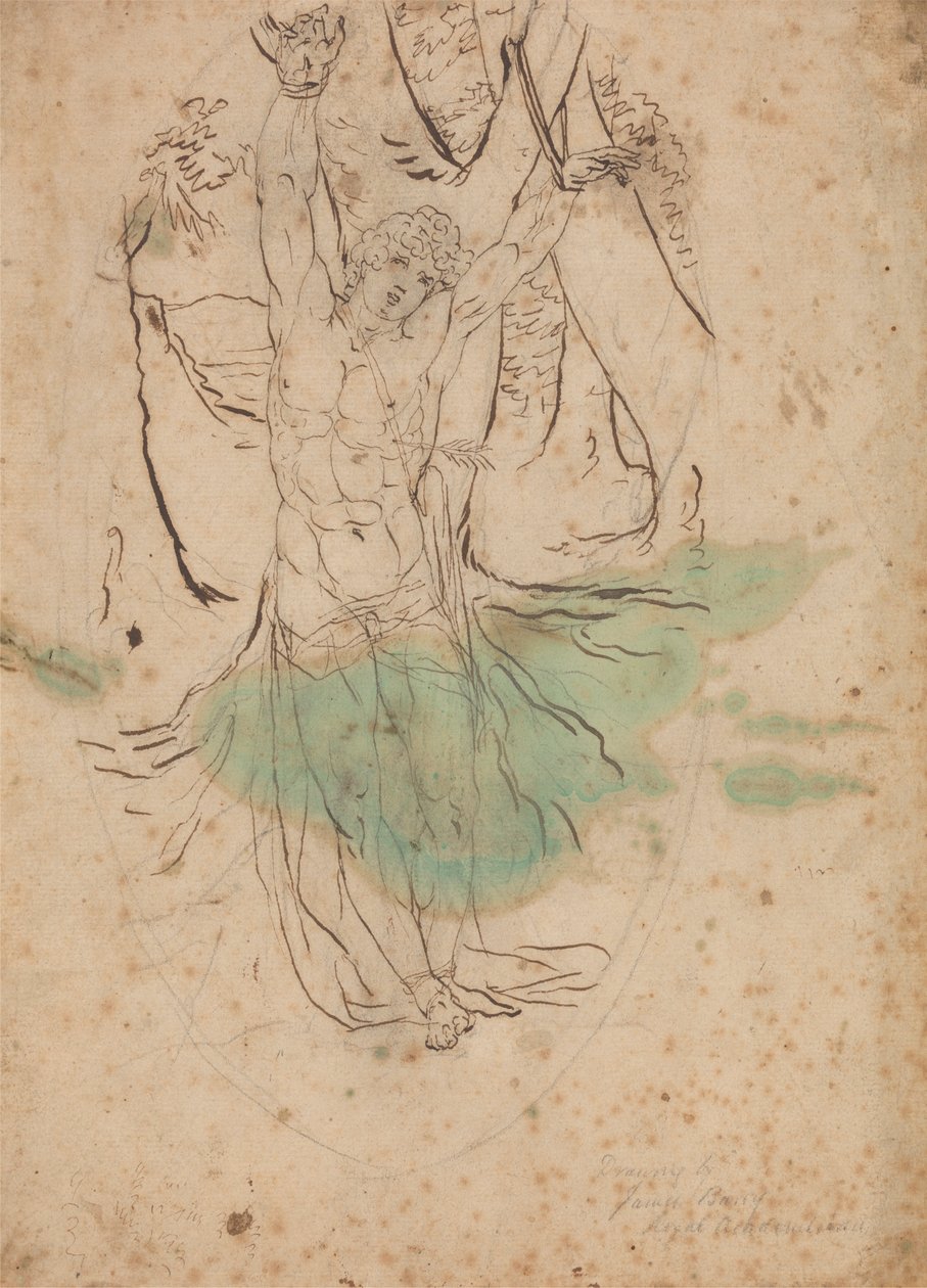 Saint Sebastian için Eğitim by James Barry