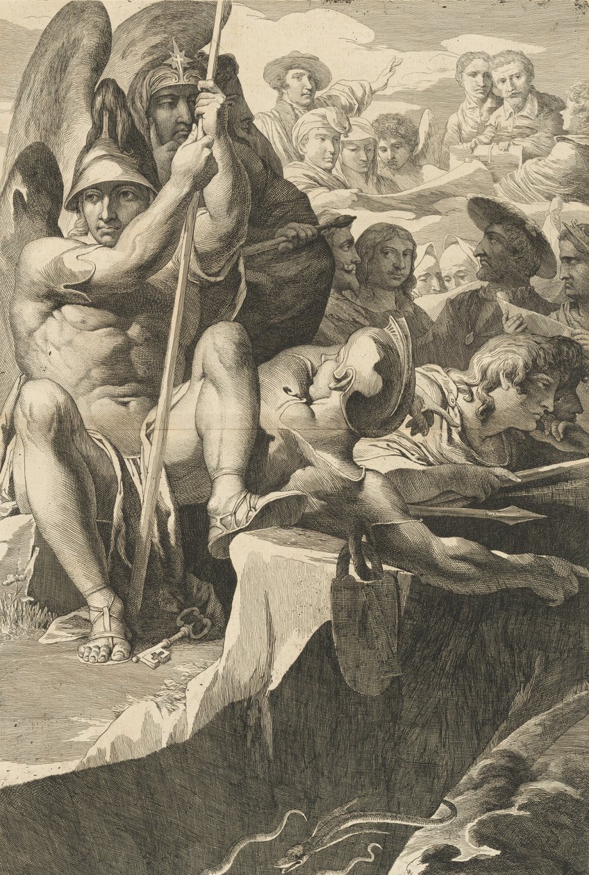 Melek Muhafızları, c. 1802. by James Barry