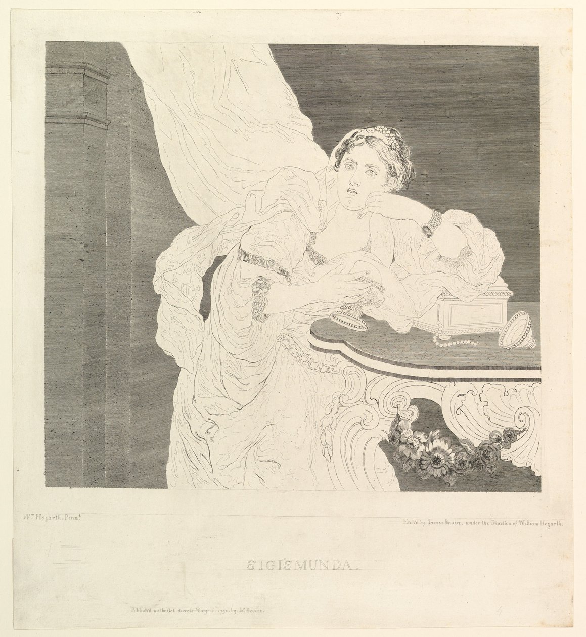 Sigismunda, 5 Mayıs 1790. by James Basire I