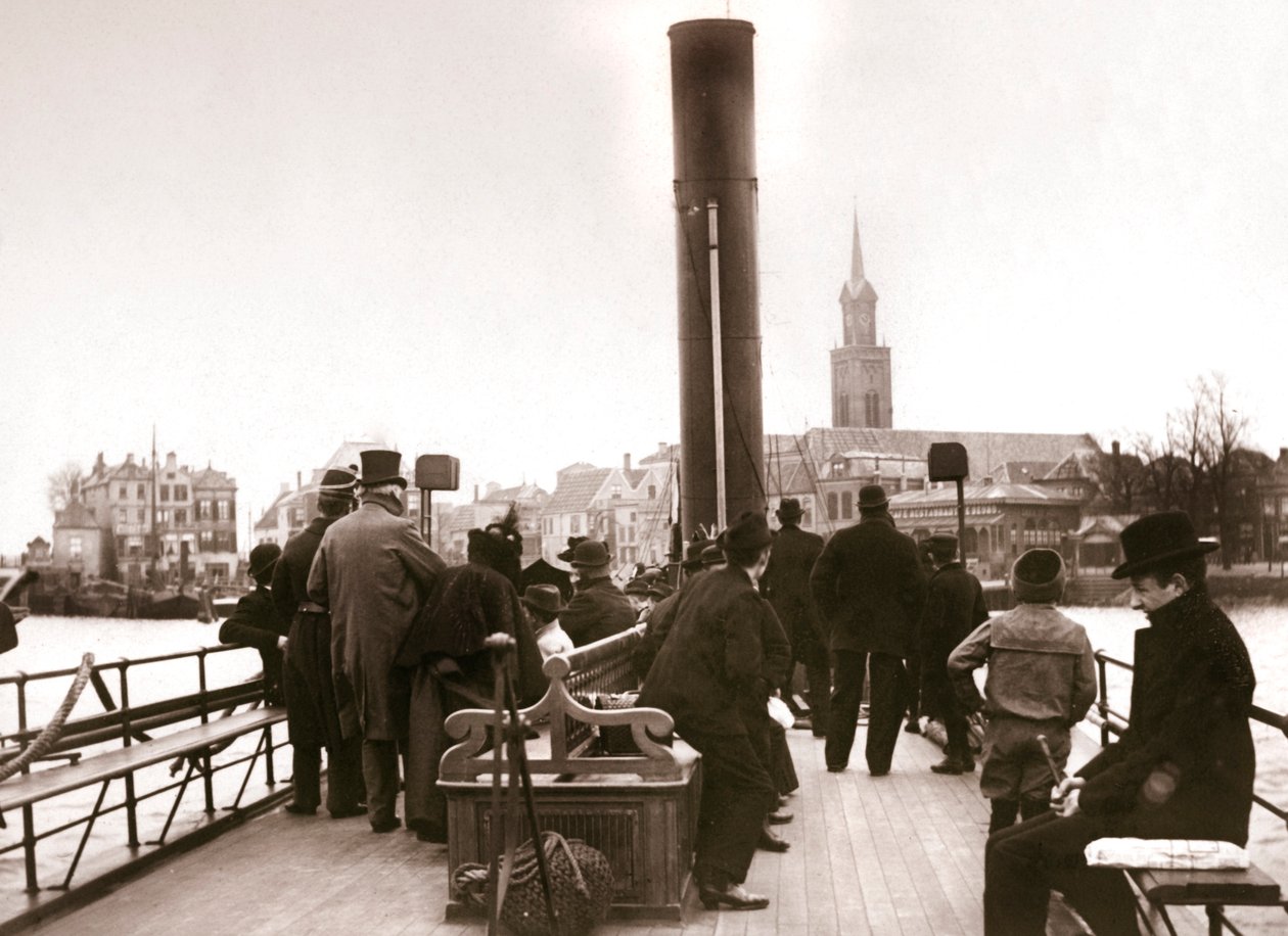Feribot yolcuları, Laandam, 1898. by James Batkin