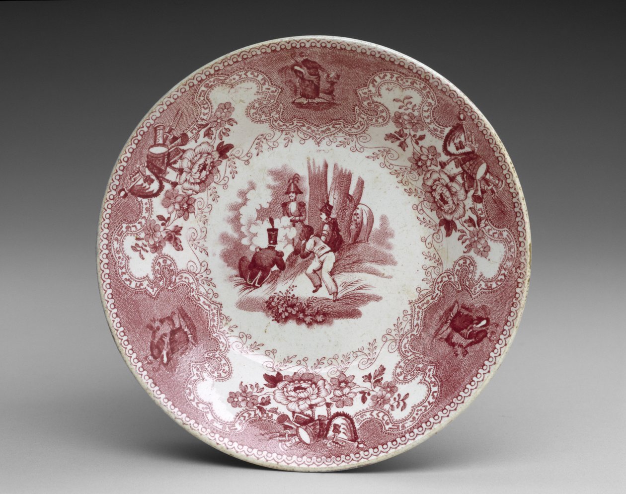 Tabak, c.1837-44 (aktarma baskılı çömlek) by James Beech