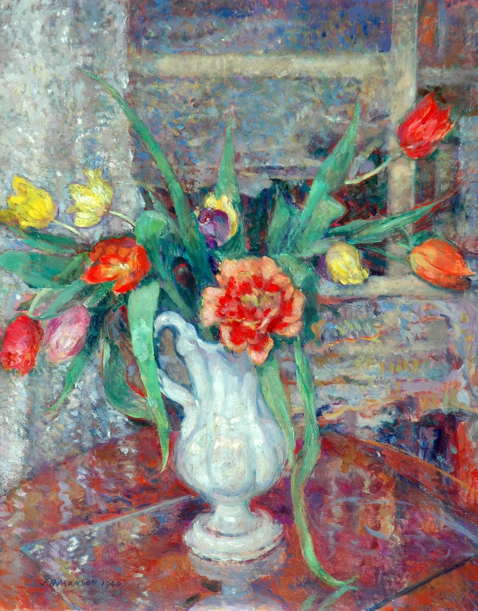 Çiçek parçası, 1940 by James Bolivar Manson