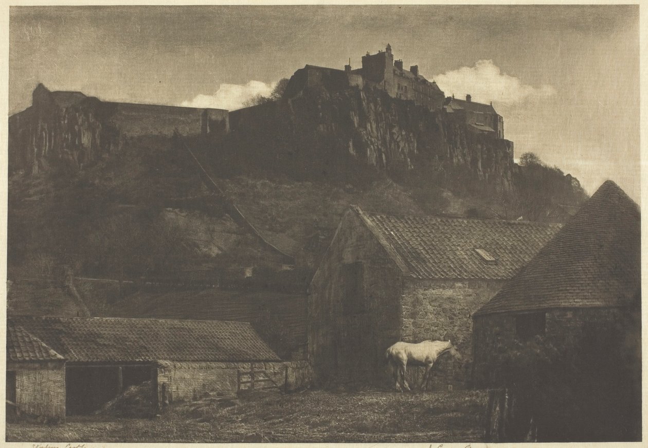Stirling Kalesi, c. 1903. by James Craig Annan