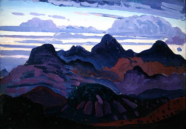 Derin Alacakaranlık (panelde yağ) by James Dickson Innes