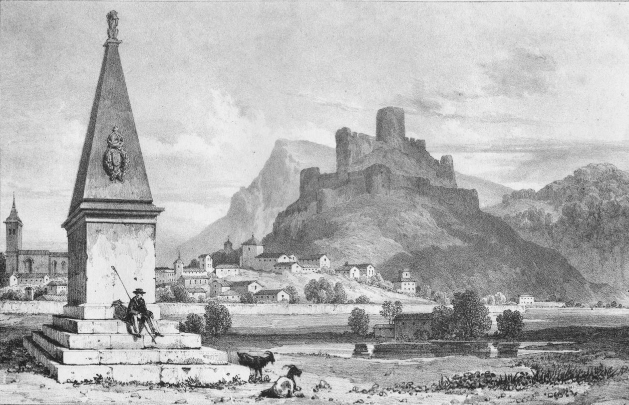 Almanza. Savaş Alanı, 1823. by James Duffield Harding