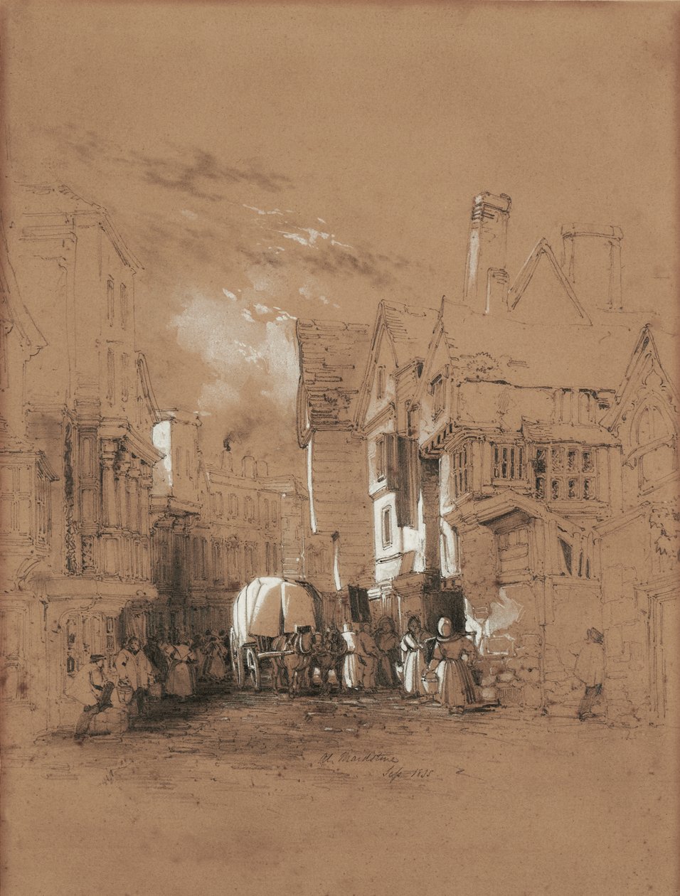 Banka Caddesi, Maidstone by James Duffield Harding