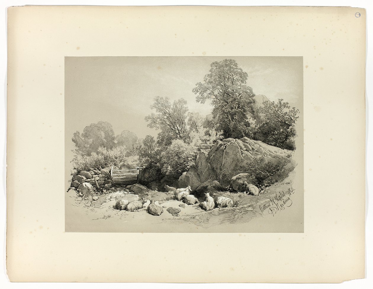 Bettws, K. Galler, Pitoresk Seçimlerden by James Duffield Harding