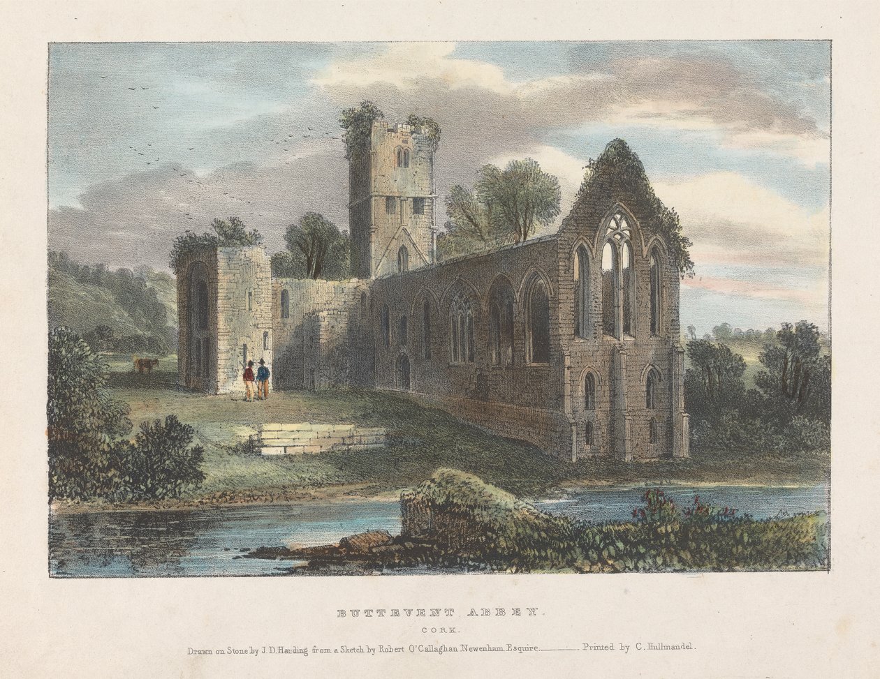 Buttevent Manastırı by James Duffield Harding