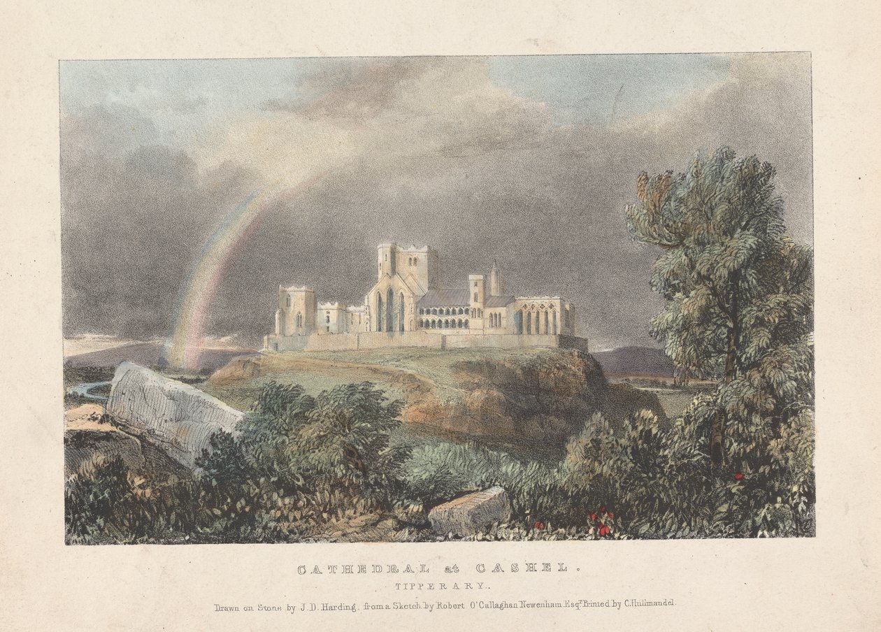 Cashel'deki Katedral by James Duffield Harding