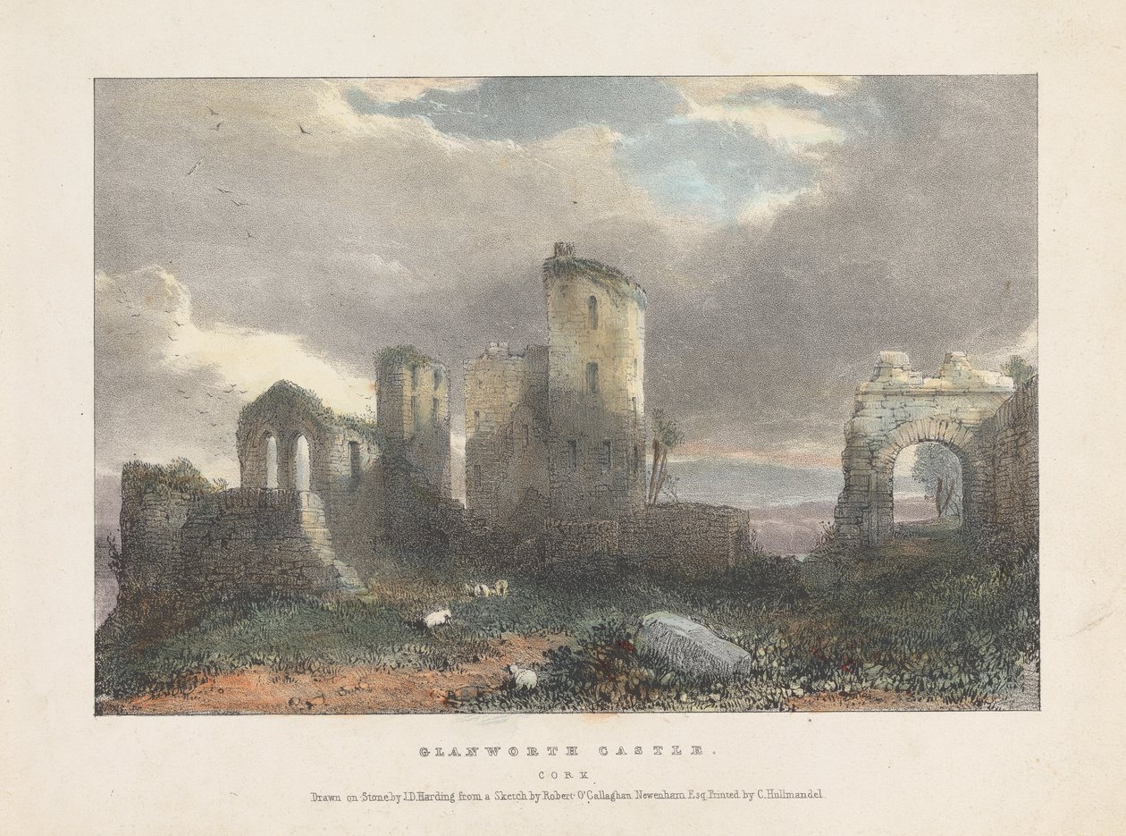 Glanworth Kalesi by James Duffield Harding