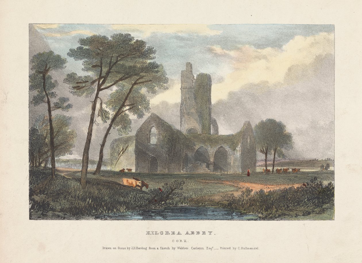 Kilcrea Manastırı by James Duffield Harding