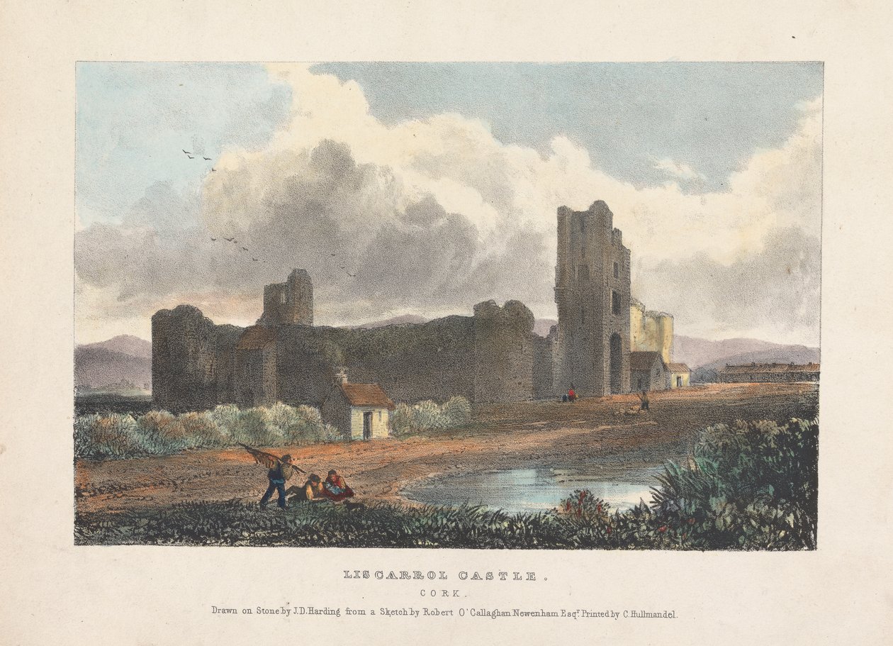 Liscarrol Kalesi by James Duffield Harding