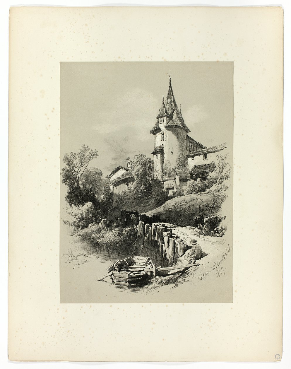 Nidan W. Neuchatel, Pitoresk Seçimlerden by James Duffield Harding