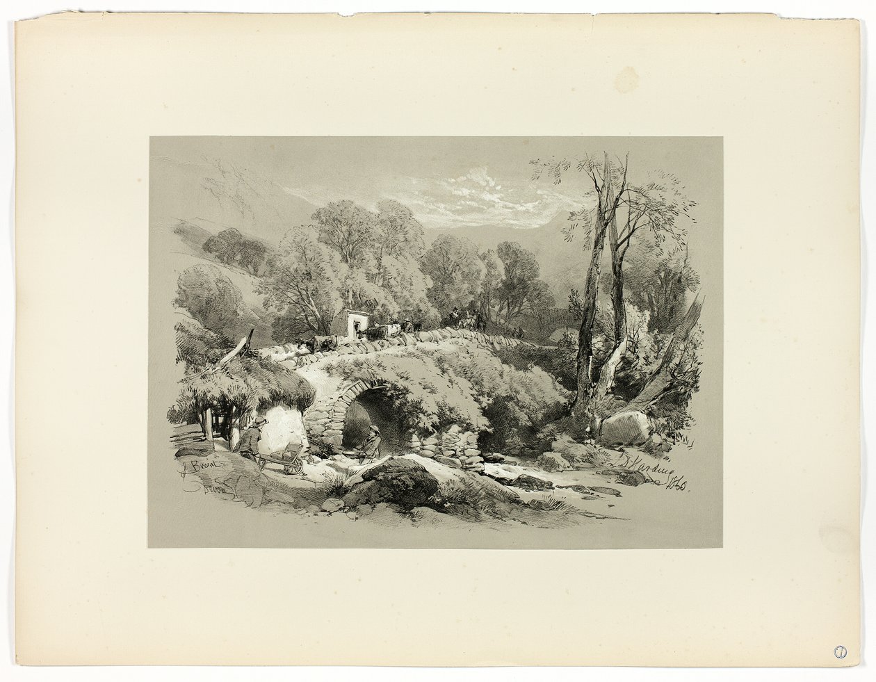 Pitoresk Seçimlerden Güney Brent, Devon by James Duffield Harding