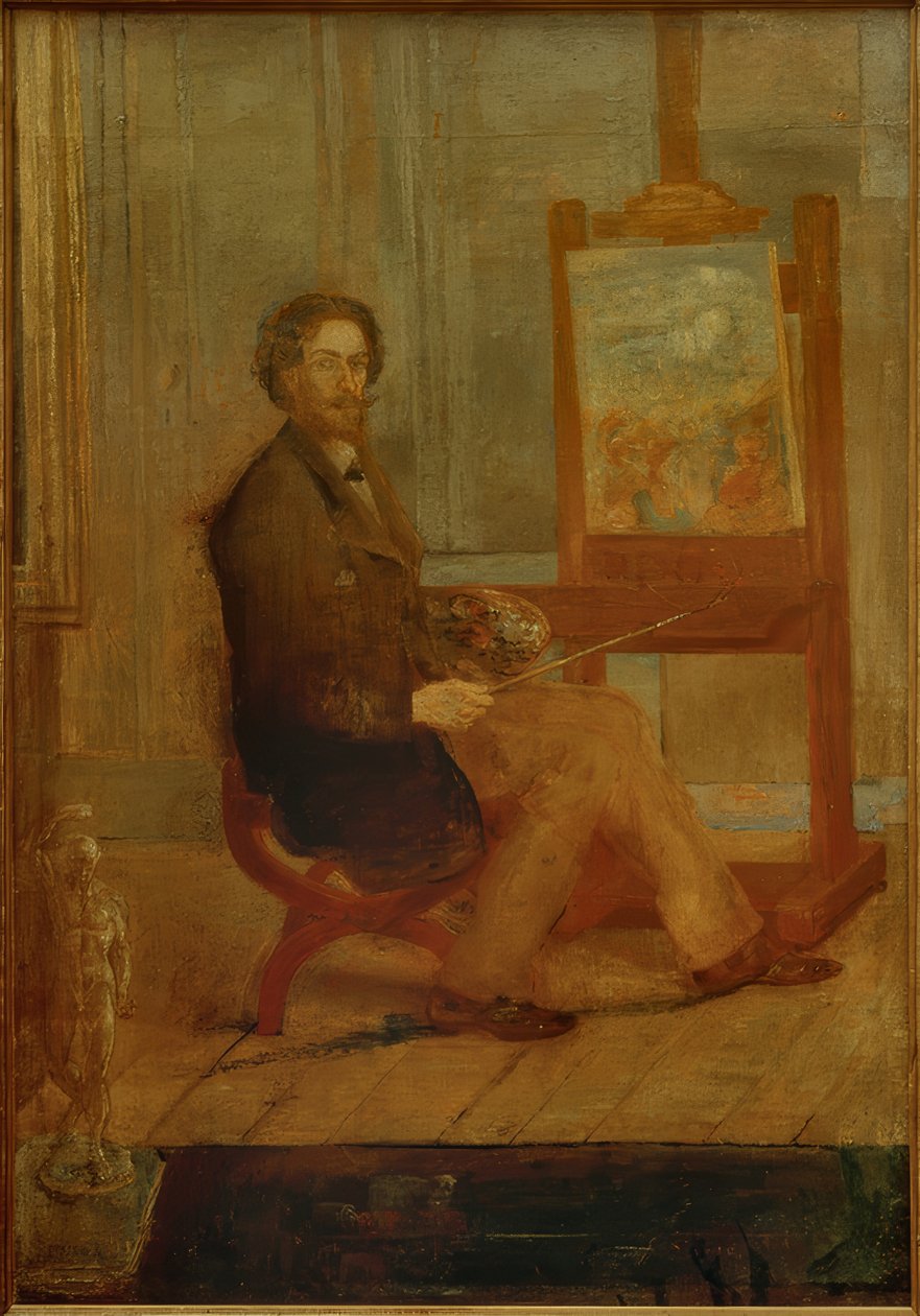 Ensor şövale başında by James Sidney Ensor