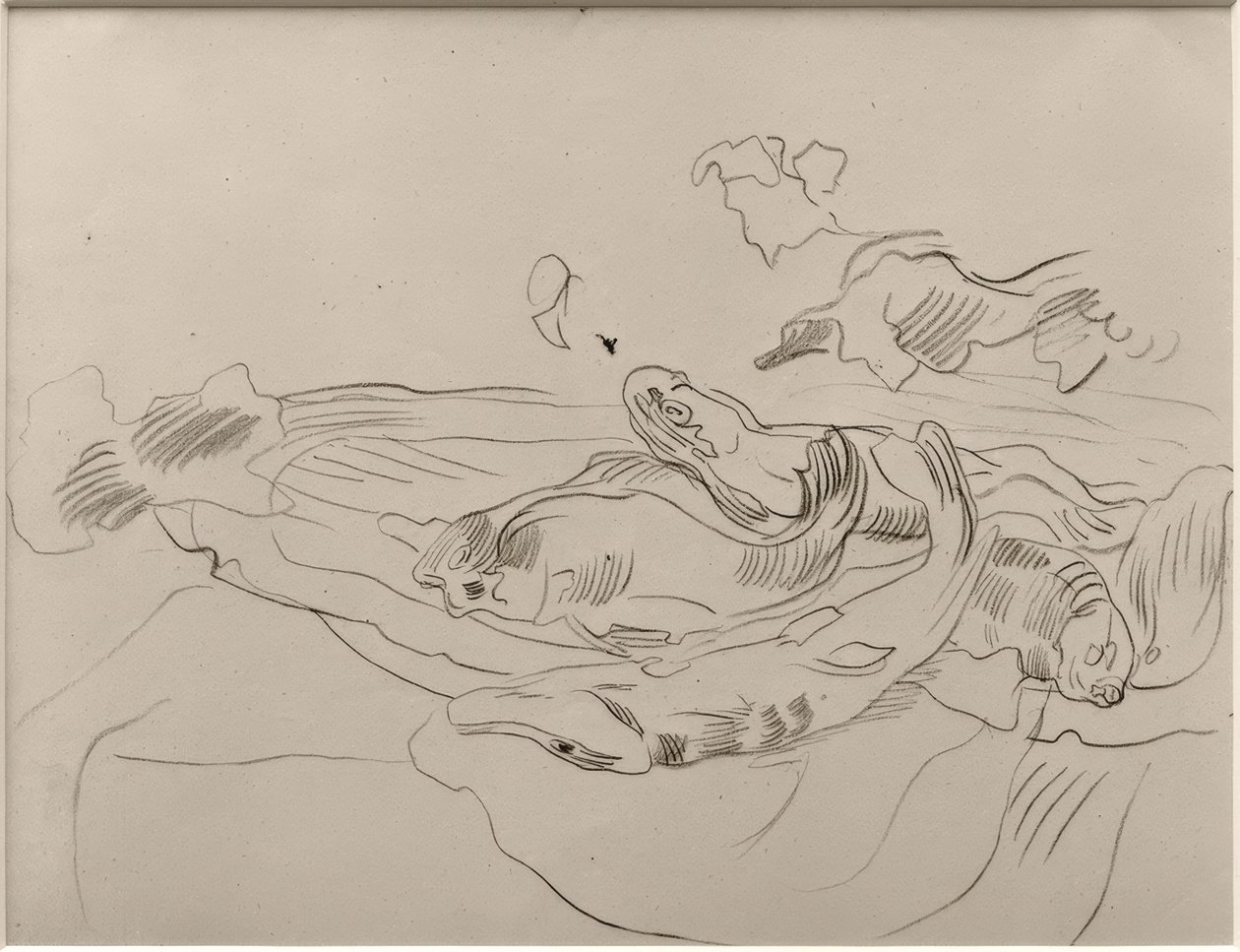 Bir tabakta balık by James Sidney Ensor