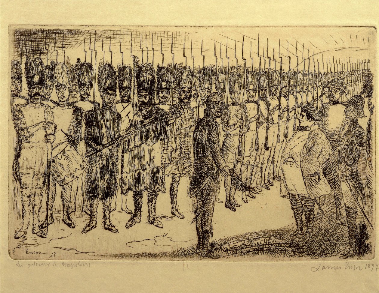 Fransa, Napolyon'un Vedası by James Ensor
