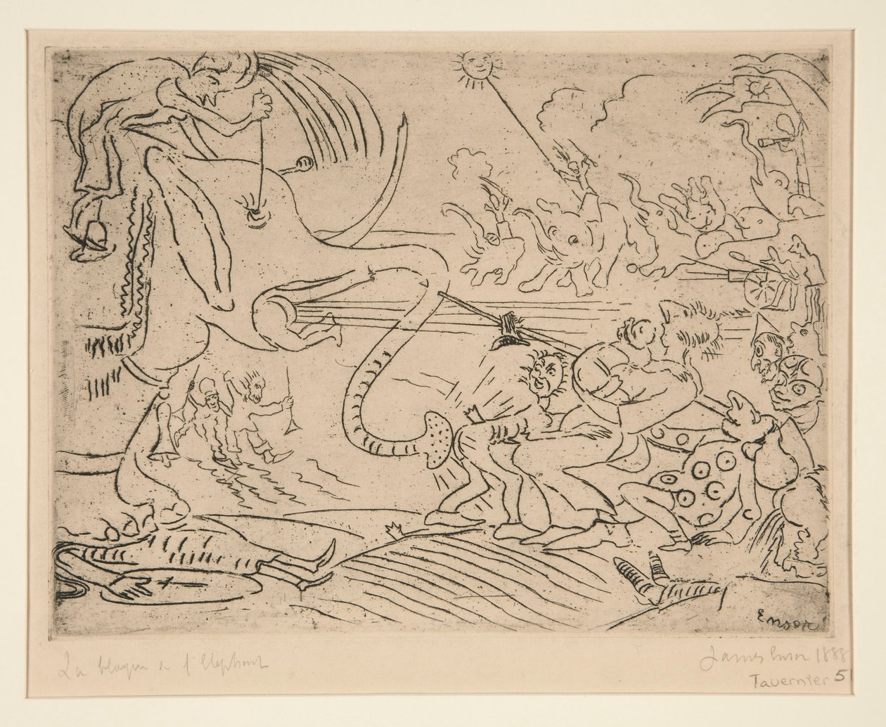 şaka by James Ensor