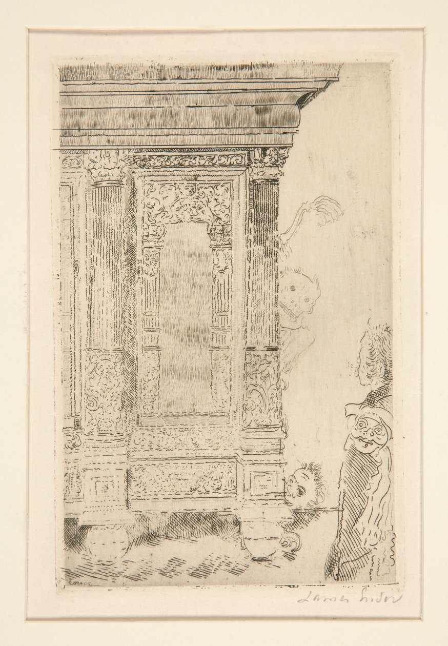 Le meuble hant? (Perili Mobilya) by James Ensor