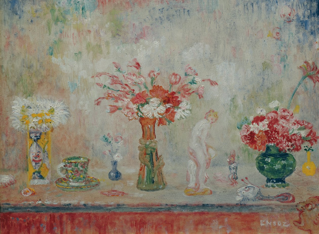 Fantastik natürmort by James Ensor