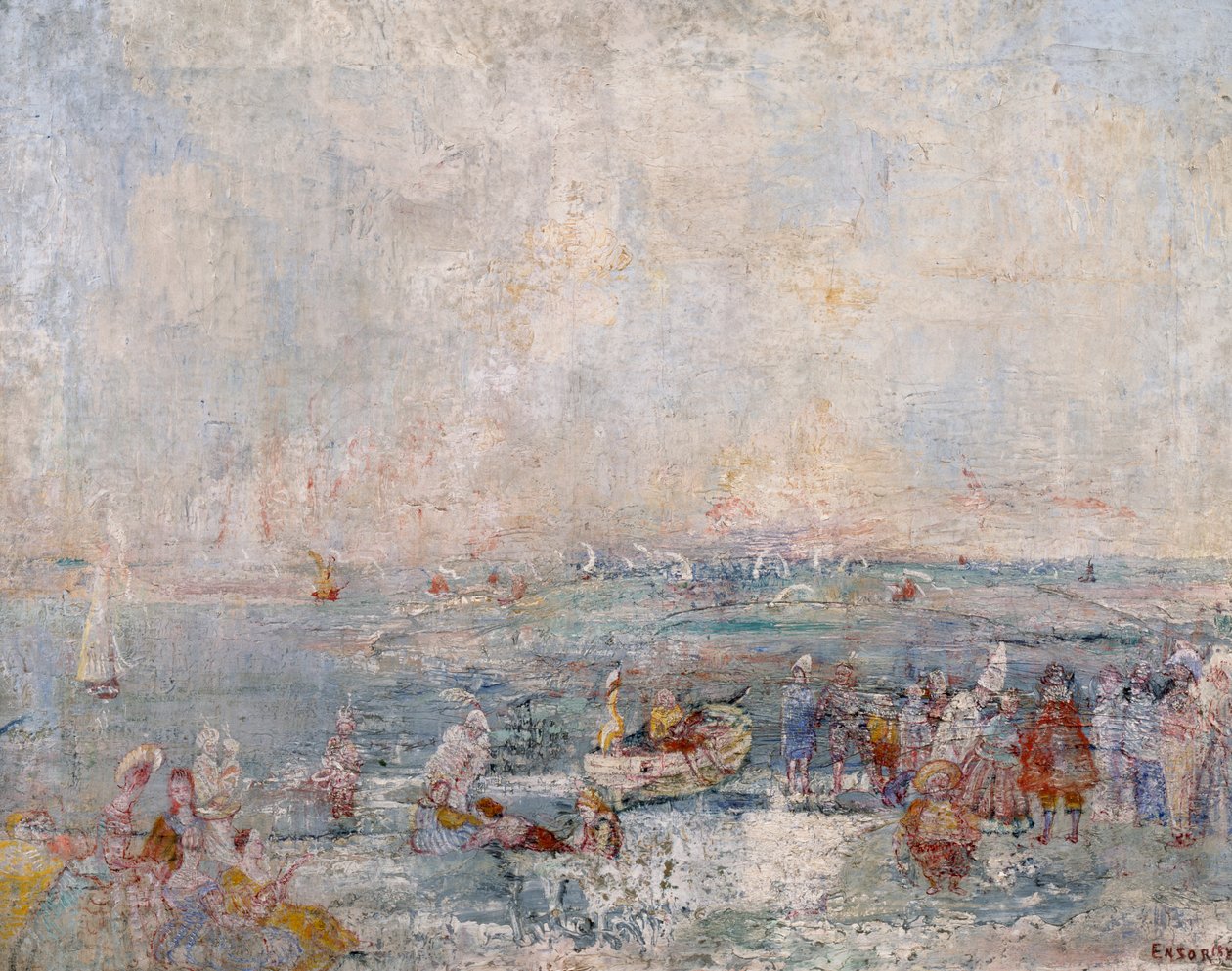 Sahilde karnaval by James Ensor