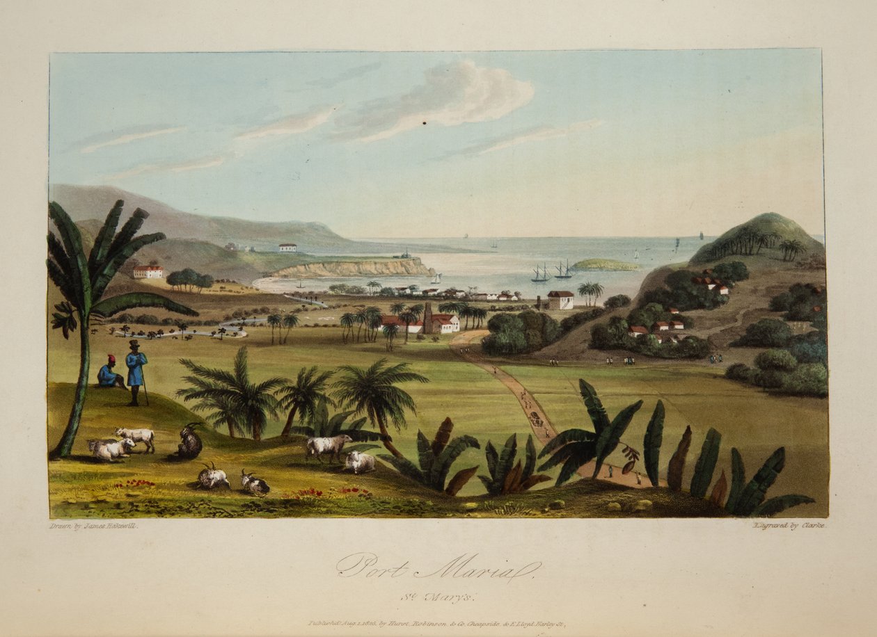 Port Maria, St.Mary's by James Hakewill