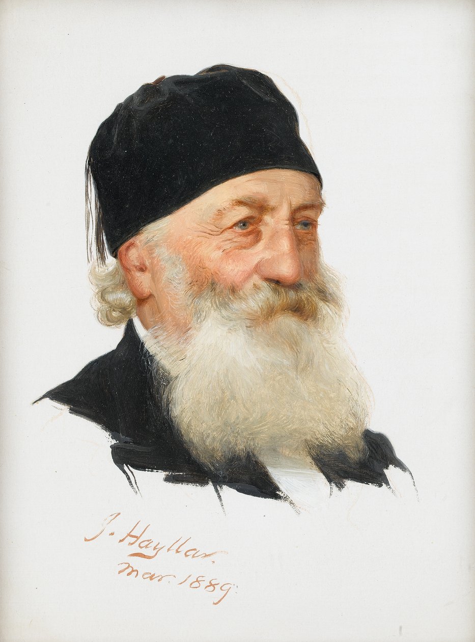 Sakallı Bir Beyefendinin İncelenmesi, 1889 by James Hayllar