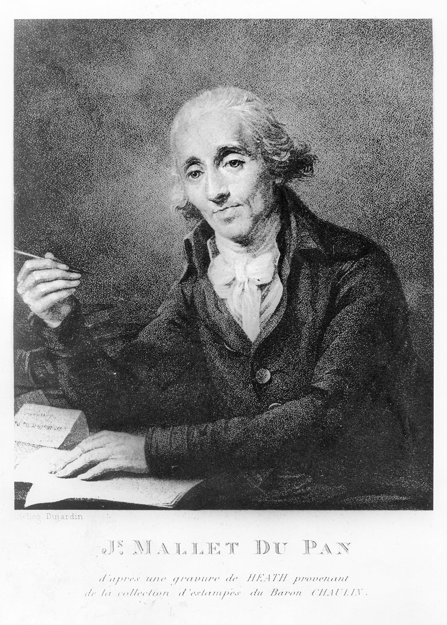 Jacques Mallet du Pan by James Heath