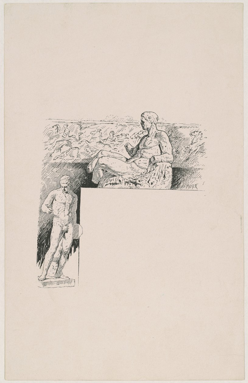 Antik Heykelden Oyuncular: Parthenon by James Henry Moser