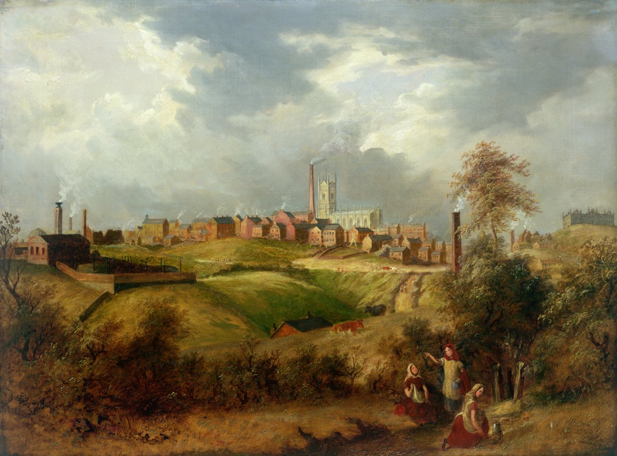Glodwick konumundan Oldham by James Howe Carse