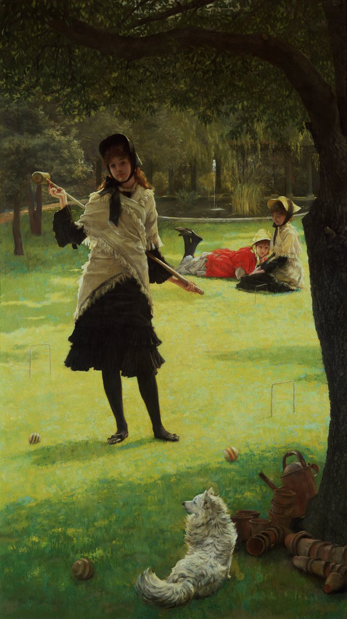 Kroket, c.1878 by James Jacques Joseph Tissot