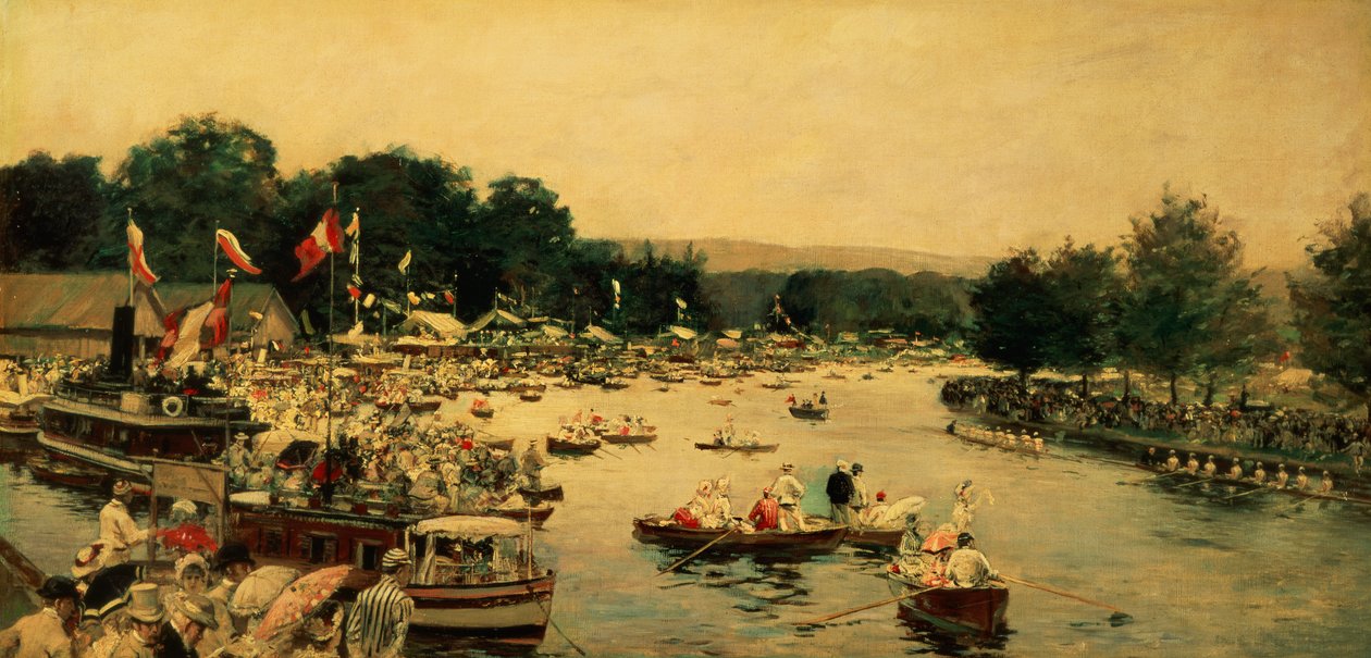Henley Regatta, c.1877 by James Jacques Joseph Tissot