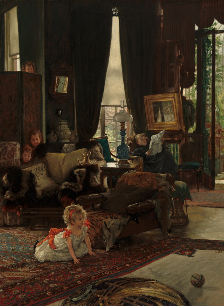 Saklambaç by James Jacques Joseph Tissot